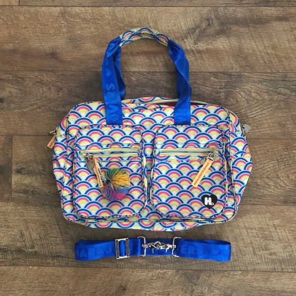 Harajuku Lovers Handbags - HARAJUKU LOVERS Gwen Stefani Rainbow Messenger Bag